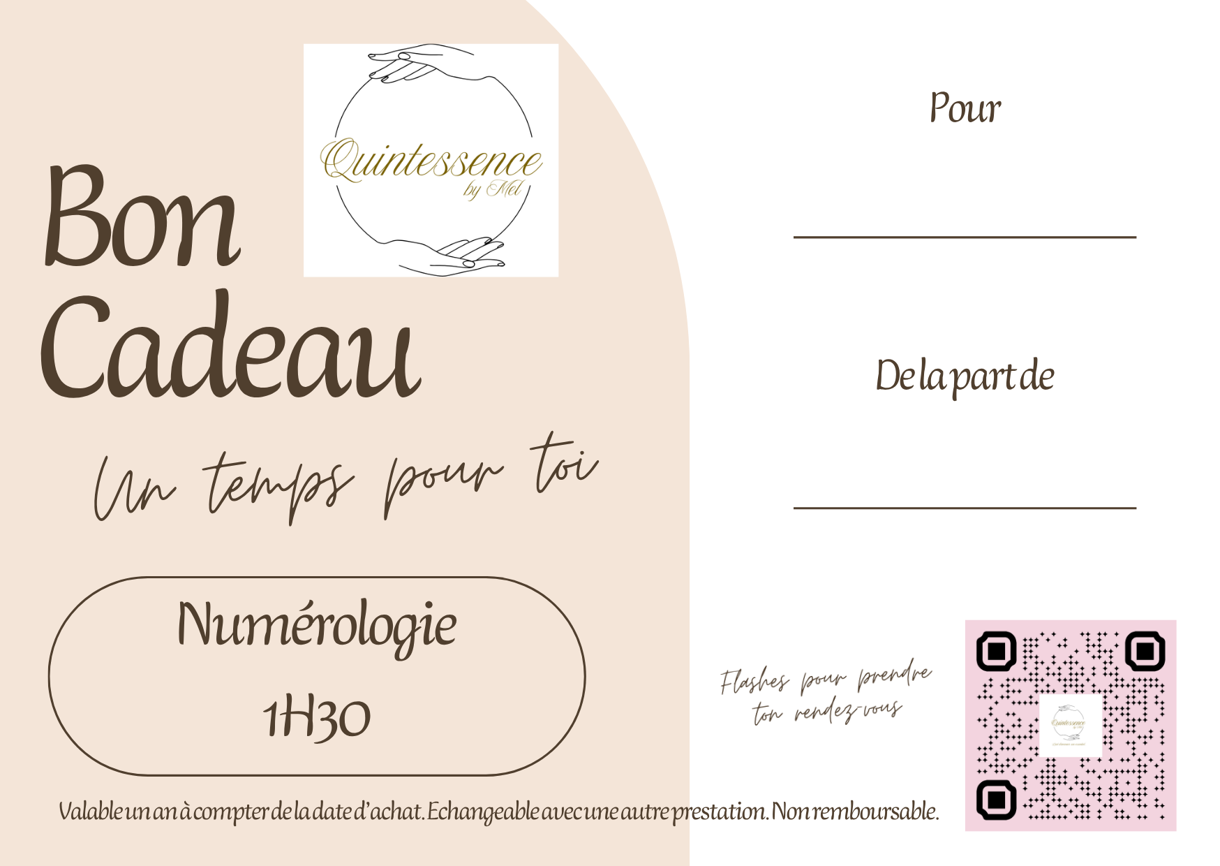 Bon Cadeau une séance de Numérologie - 1H00